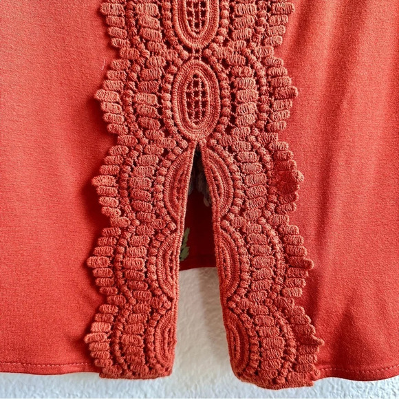Daniel Rainn Stitch Fix Boho Sleveless Top with Crochet Detail - Petite Medium - Picture 6 of 12